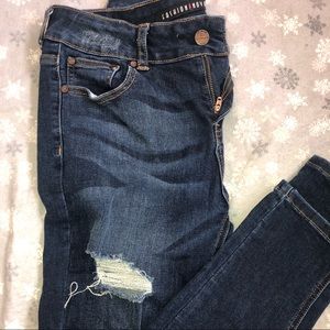 Fashion Nova Distressed Skinny Jean